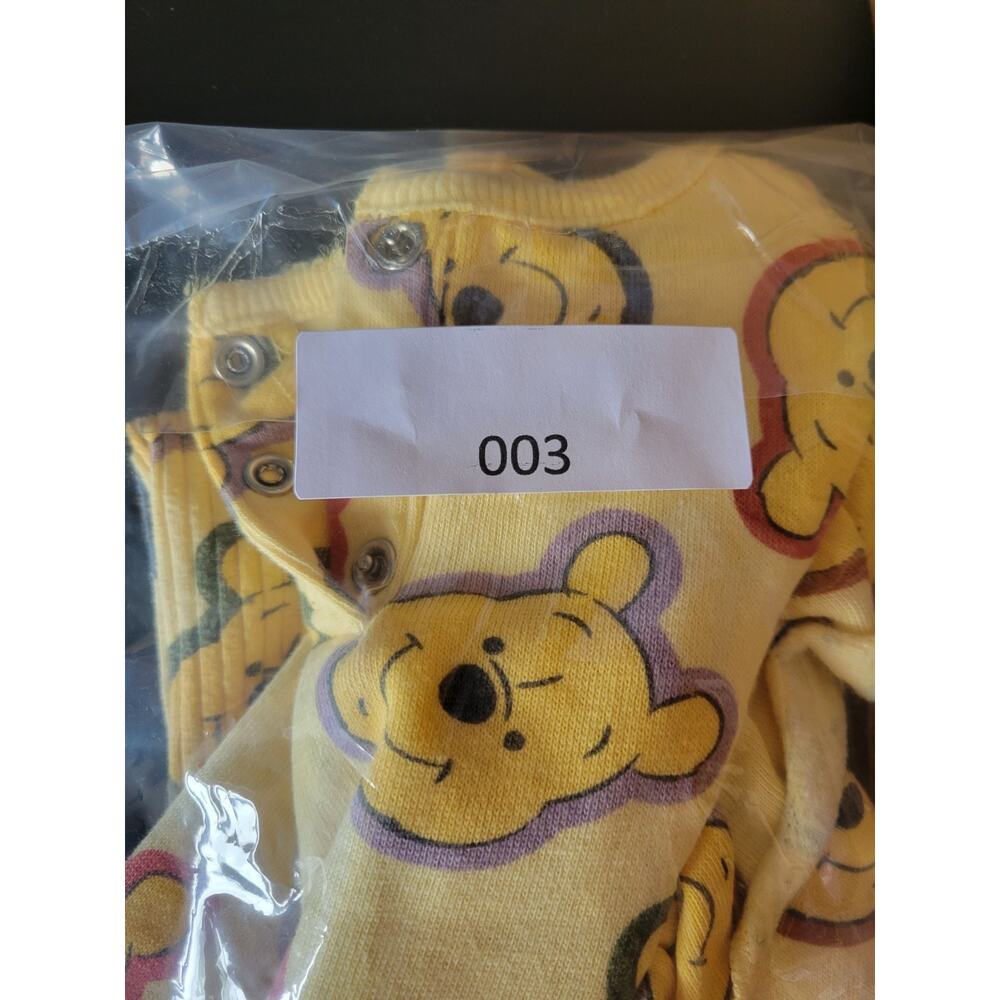 Winnie the Pooh Sweater Pants Baby Girl 6 Months Yellow Headband 3PC - Picture 9 of 9